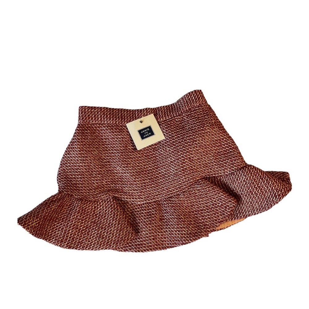 Janie and Jack Tweed Ruffle Skirt NWT